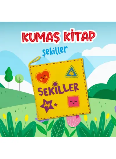 Şekiller Kumaş Sessiz Kitap