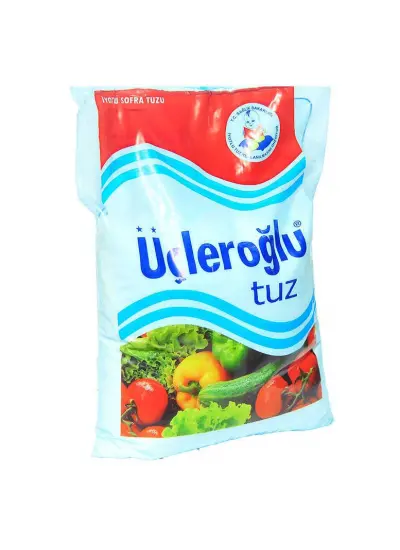 Yemeklik İyotlu Öğütülmüş Kalın Sofra Tuzu 1500 Gr