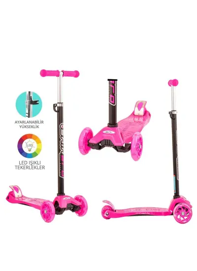 Nessiworld Torutoys Maxi Twist Işıklı Scooter Pembe