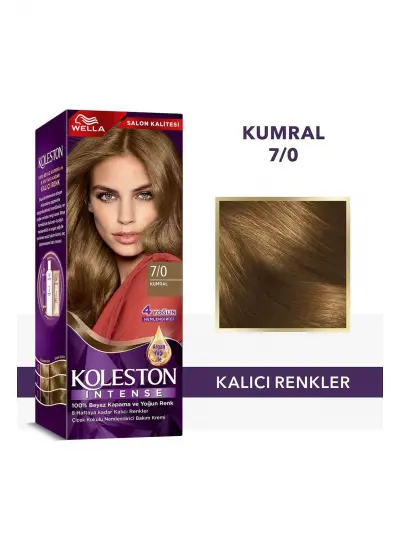 Koleston Intense Saç Boyası 7/0 Kumral - Salon Kalitesi