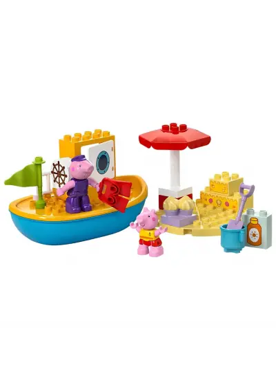 Nessiworld LEGO DUPLO Peppa Pig Tekne Gezisi 10432