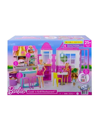 Barbie'nin Muhteşem Restoranı Oyun Seti - GXY72