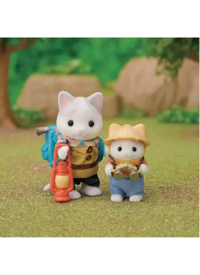 Nessiworld Sylvanian Families Heyecanlı Keşif Seti Latte Kedi Abi ve Kardeş 5763