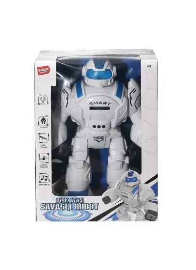 Nessiworld 27115 Kumandalı Disk Atan Süper Robot -Birliktoys