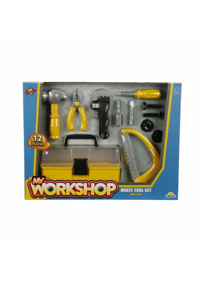 Nessiworld Zapp Toys My Workshop Çantalı Tamir Seti 12 Parça