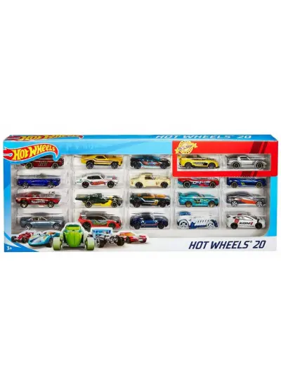 Nessiworld Hot Wheels 20'li Araba Seti