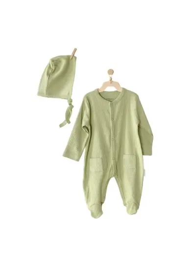 AC23651 Modal Bebe Tulum Takım Green