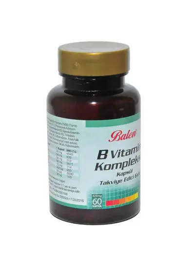 B Vitamin Kompleksi 60 Kapsül