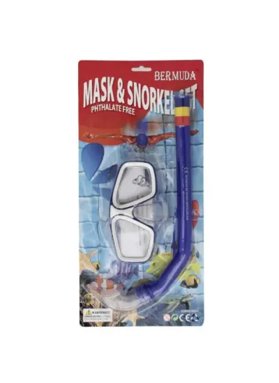 AK408-140BC - MASKE SNORKEL SET GARSON