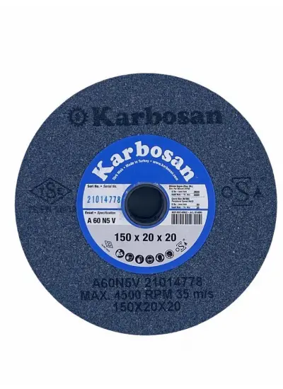 Karbosan 150X20X20 60 Kum NK Taşlama Taşı