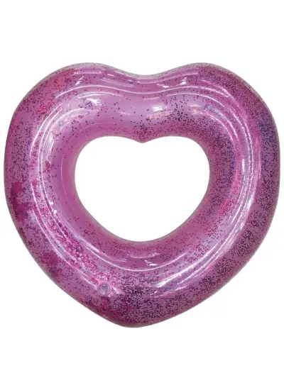 Kalp Desenli Simit 65 cm - 1909017 - Pembe