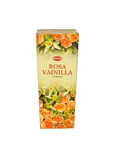 Gül Vanilya Kokulu 20 Çubuk Tütsü - Rose Vanilla