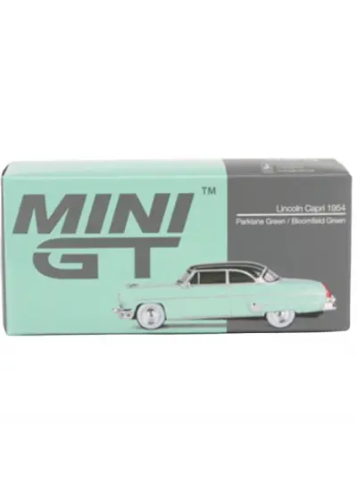 Mini GT 1/64 Lincoln Capri 1954 Parklane Green / Bloomfield Green