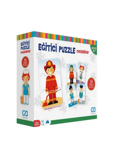 CA.5030 CA Games, Eğitici Puzzle Meslekler