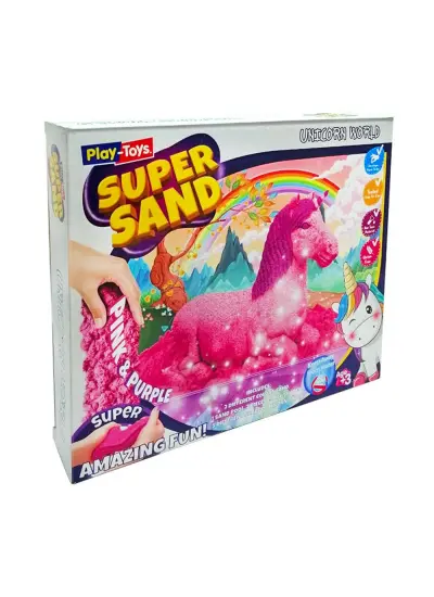 PlayToys Unicorn Dünyası Oyun Kumu Super Sand