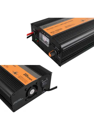 Ma-1220a 12 Volt - 20 Amper Akıllı Akü Şarj Cihazı