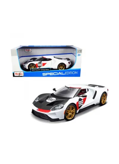 MAIS 31390 Maisto Özel Sürüm 1 18 Ford Gt Herigate Model Araba -Necotoys