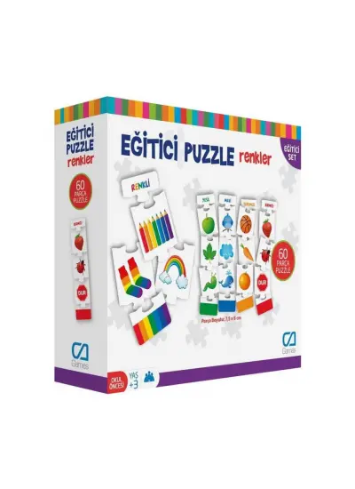 CA.5029 CA Games, Eğitici Puzzle Renkler