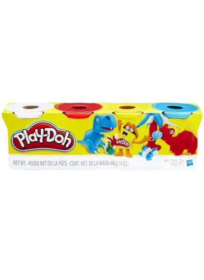 Play-Doh 4'lü Oyun Hamuru