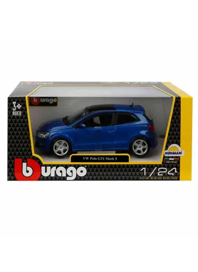 Nessiworld Bburago 1:24 Volkswagen Polo GTI Mark 5 Model Araba