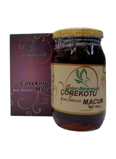 Çörekotlu Ballı Bitkisel Karışım Cam Kavanoz 450 Gr