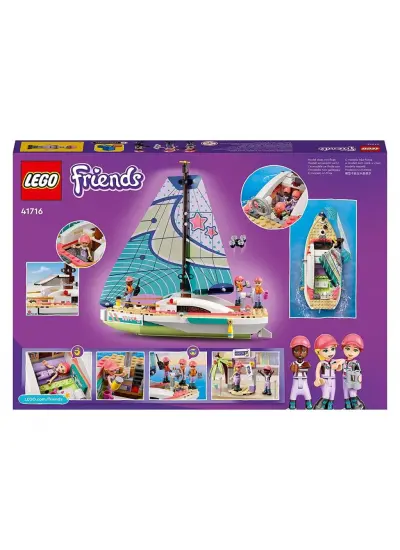 41716 LEGO® Friends - Stephanie'nin Yelkenli Macerası 304 parça +7 yaş