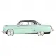 Mini GT 1/64 Lincoln Capri 1954 Parklane Green / Bloomfield Green