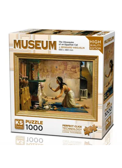 Nessiworld KS Games The Obsequies of an Egyptian Cat Puzzle 1000 Parça 20668