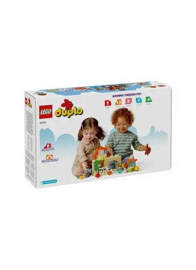 10416 LEGO® DUPLO® Çiftlik Hayvanlarının Bakımı 74 parça +2 yaş