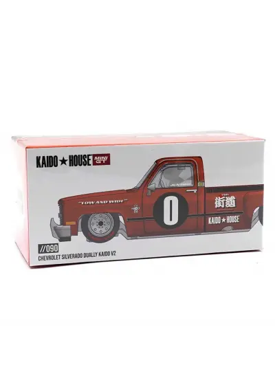 Mini Gt 1:64 Chevrolet Silverado Dually KAIDO WORKS V2