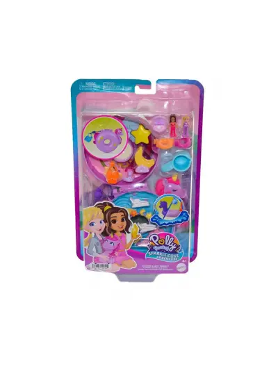 HKV34 Polly Pocket Unicorn Temalı Oyun Seti