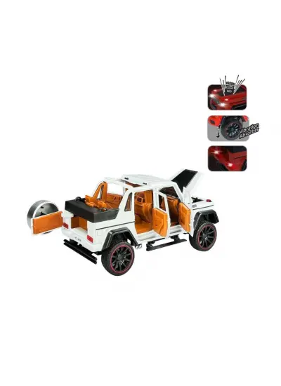 HCL-902ASesliveIşıklıÇekBırakJeep1:22