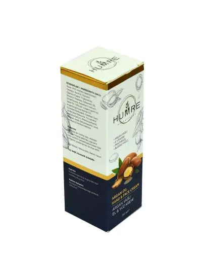 Humre Argan Yağlı E Vitaminli El ve Yüz Kremi 150 ML