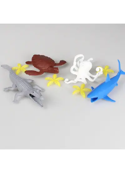 720 Toy Play 6 Parça Deniz Canlıları Figür Seti 10-20 cm