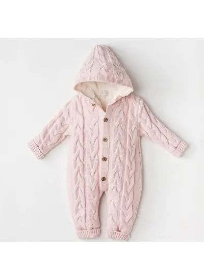 AC24336 Knitwear Triko Bebe Kozmonot Pink Melange