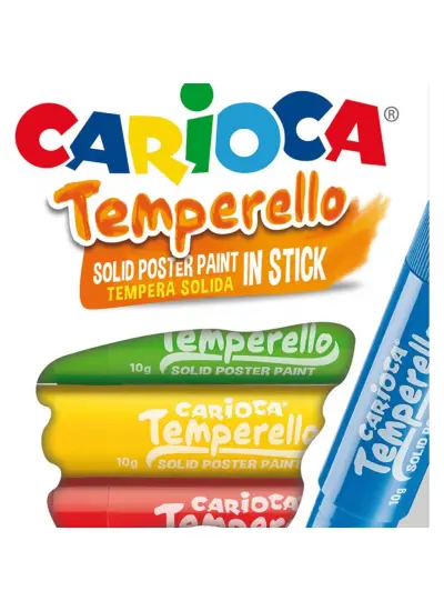 Carioca Temperello Stick Poster Boya Kalemi 6'Lı