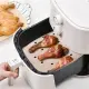 100 Adet Air Fryer Pişirme Kağıdı Tek Kullanımlık Hava Fritöz Yapışmaz Yağlı Kağıt Delikli  Model