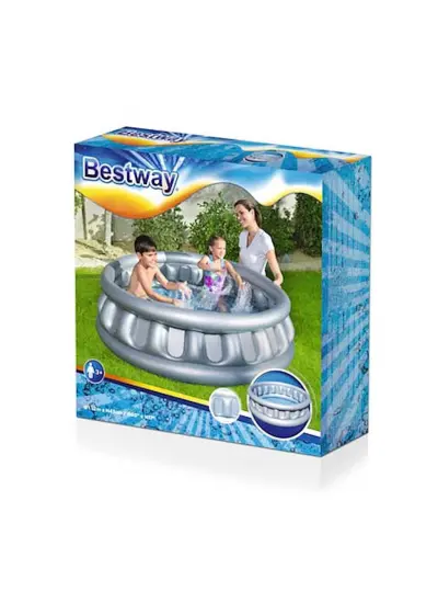 Bestway Jumbo Metalik Renk Havuz