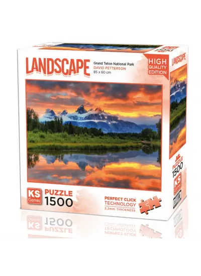 Nessiworld KS Games Grand Teton National Park Puzzle 1500 Parça 22037