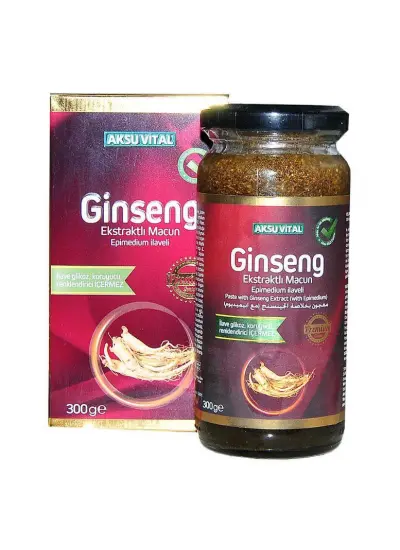 Ginseng Ekstraktlı Bitkisel Macunnu 300 Gr