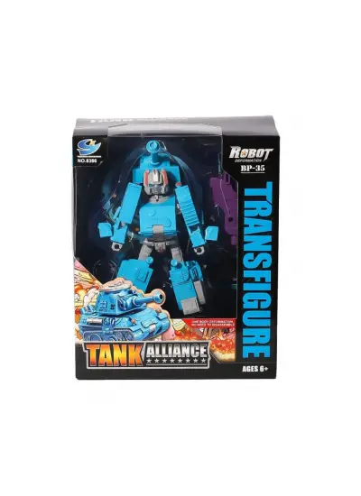 NessiWorld 8386 Dönüşebilen Tank Robot - Birlik Oyuncak