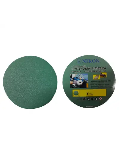 Nikon 52029 Kırılmaz Yeşil Cırt Zımpara 115X150 Kum