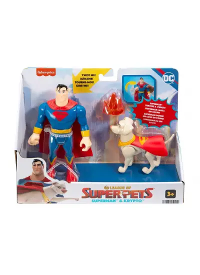 HGL01 Imaginext DC League of Super Pets -  Kahramanlar ve Hayvanlar