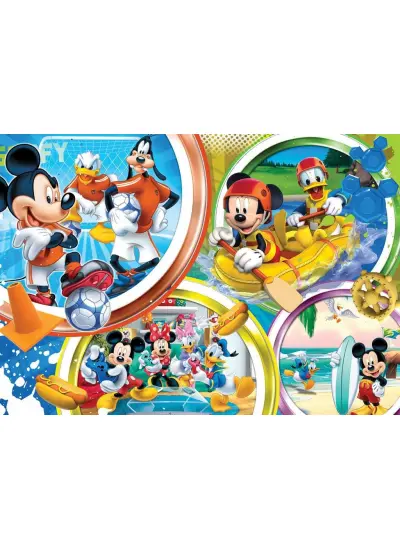 KS Mickey Mouse Puzzle 200 Parça