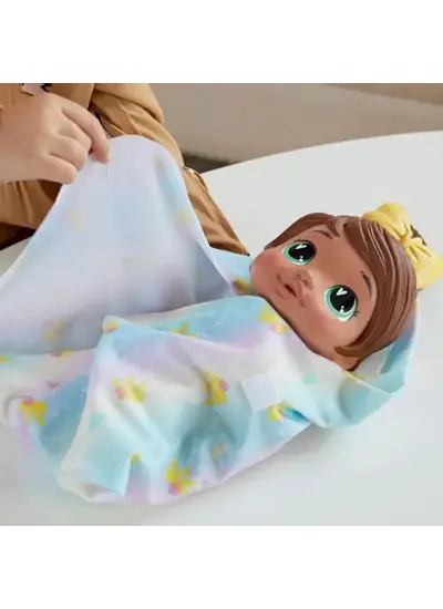 NessiWorld Baby Alive Bebeğimle Şampuan Eğlencesi Esmer F9120