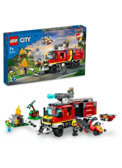 Nessiworld LEGO City İtfaiye Komuta Kamyonu 60374