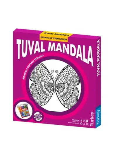 5117 Kumtoys Tuval Mandala