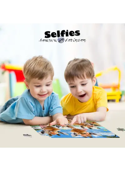 Prime 3D - Zürafa Pelüş ve Selfie 48 Parça Puzzle 15802