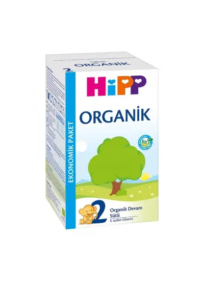 p 2 Organik Devam Sütü 600 Gr