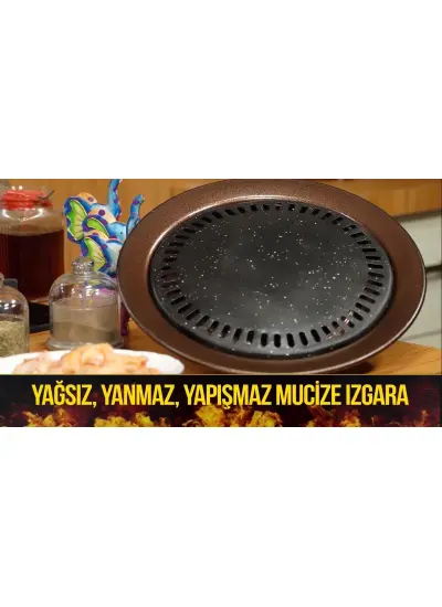 Mucize Izgara - Yanmaz Yapışmaz Izgara